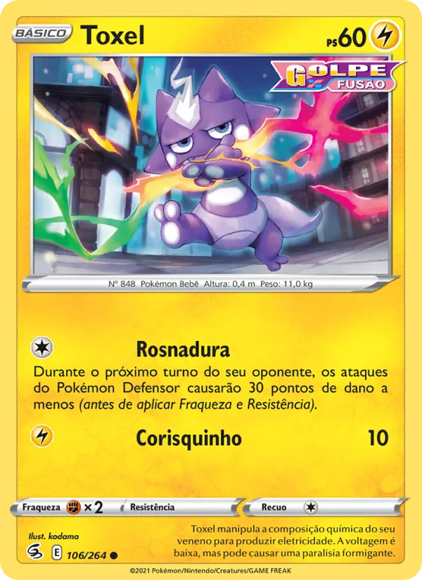 Toxel Golpe Fusão 106/264