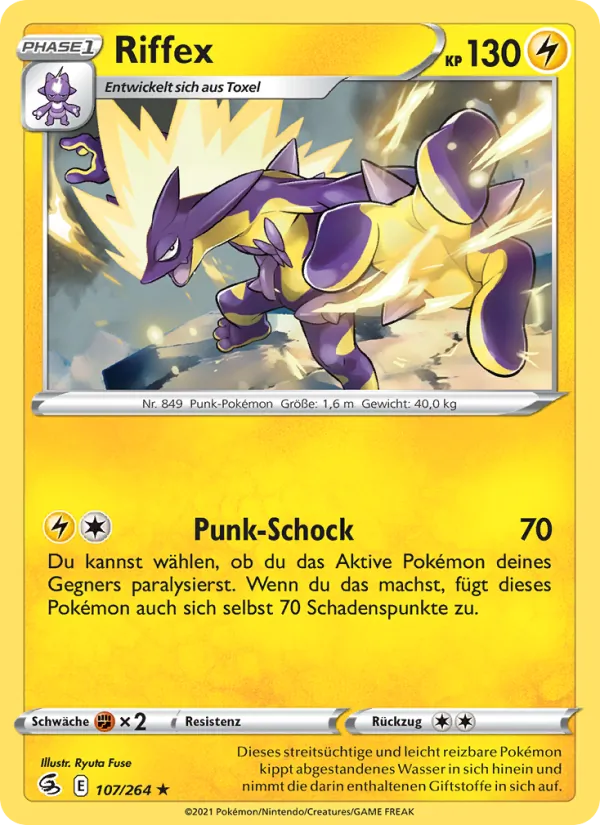 Riffex Fusionsangriff 107/264