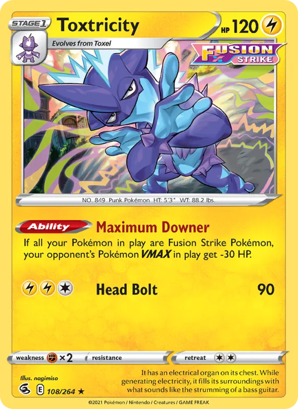Toxtricity Fusion Strike 108/264
