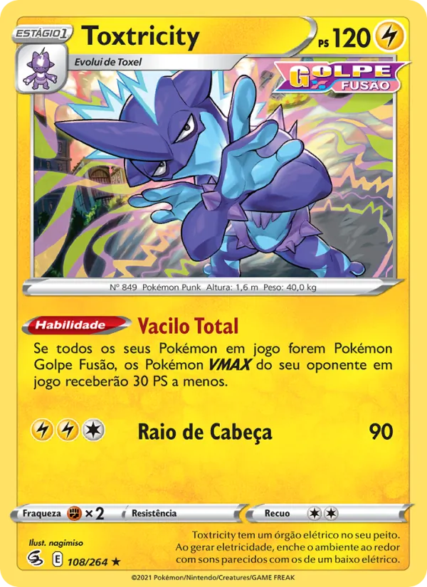 Toxtricity Golpe Fusão 108/264