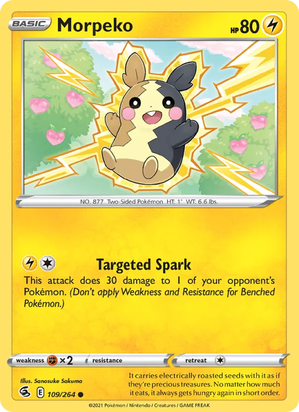 Morpeko Fusion Strike 109/264