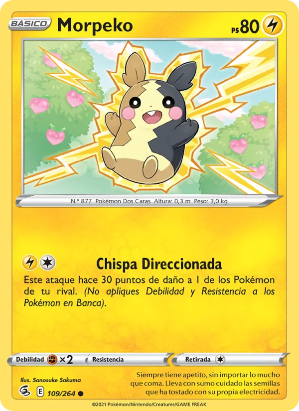 Morpeko Golpe Fusión 109/264