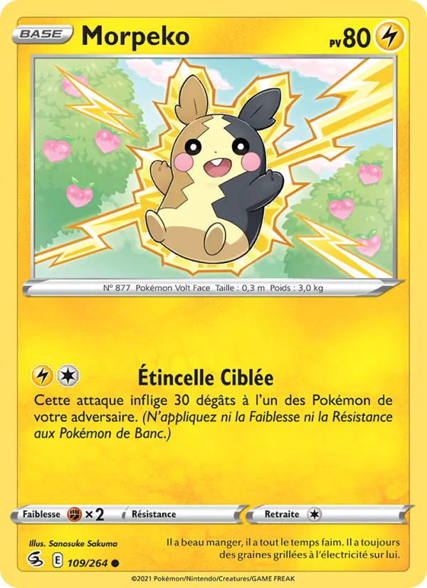 Morpeko Poing de Fusion 109/264