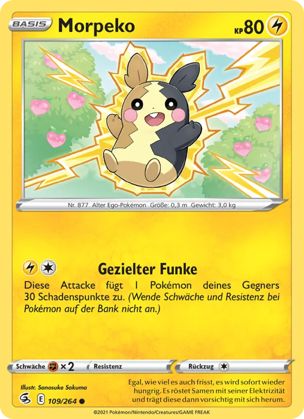 Morpeko Fusionsangriff 109/264