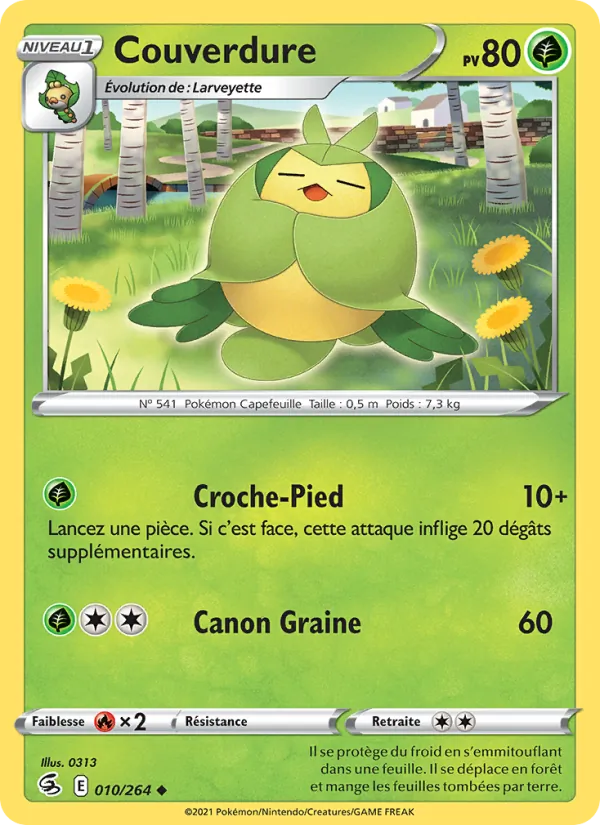 Couverdure Poing de Fusion 10/264