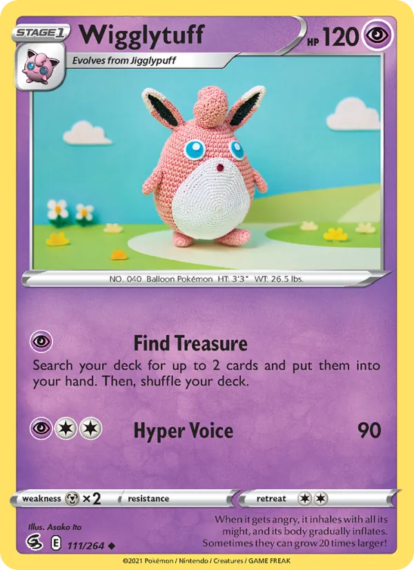 Wigglytuff Fusion Strike 111/264