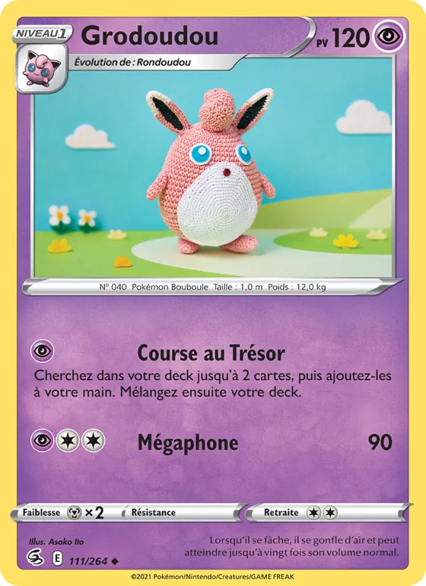 Grodoudou Poing de Fusion 111/264