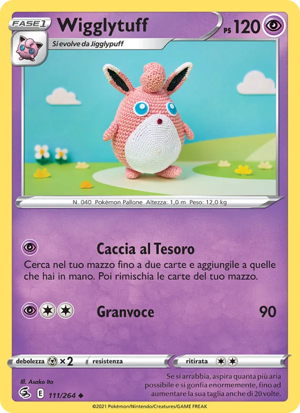 Wigglytuff Colpo Fusione 111/264