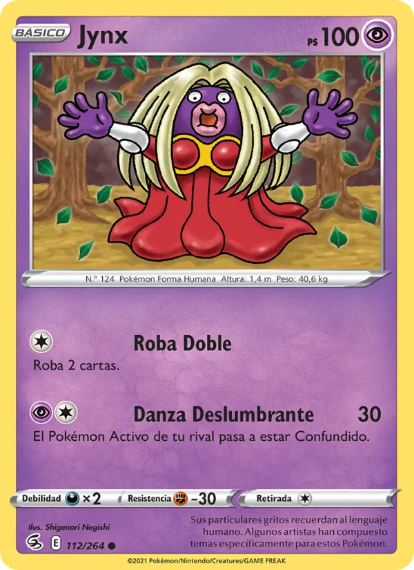 Jynx Golpe Fusión 112/264