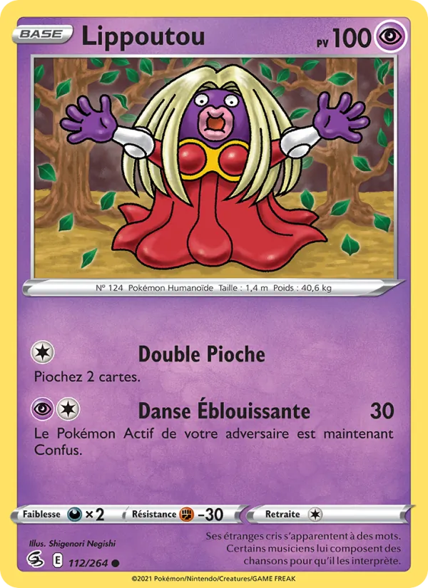 Lippoutou Poing de Fusion 112/264