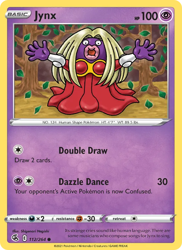 Jynx Golpe Fusão 112/264