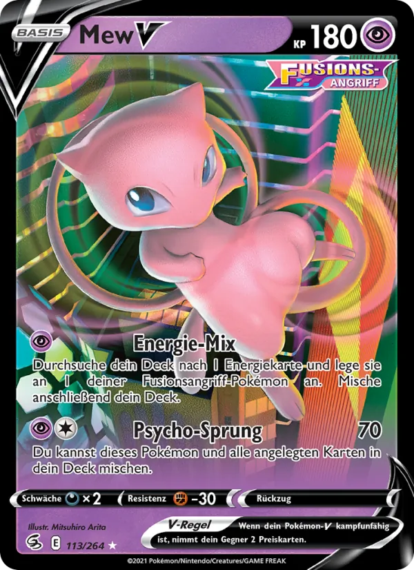 Mew V Fusionsangriff 113/264