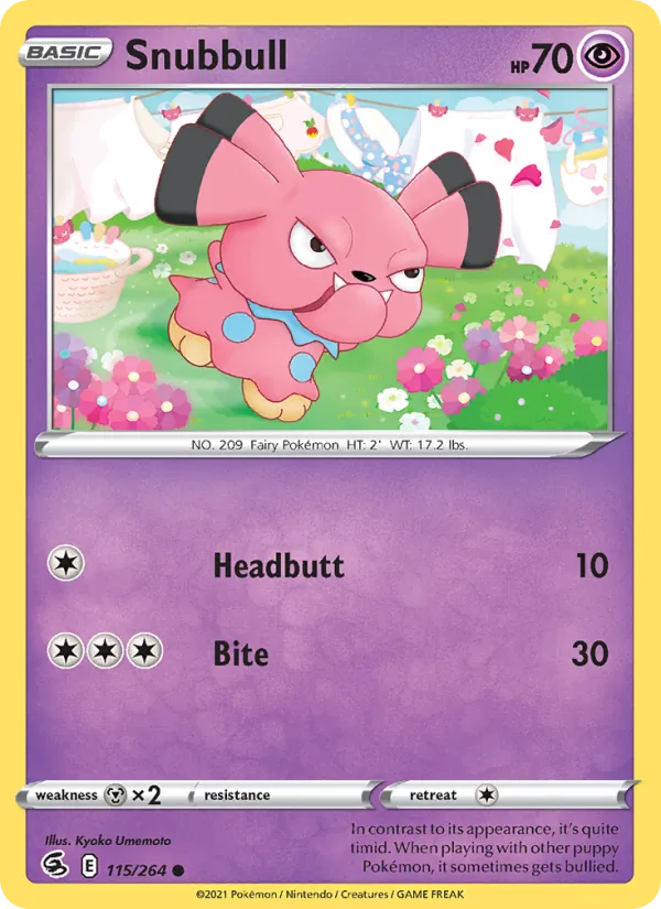 Snubbull Fusion Strike 115/264