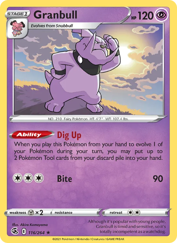 Granbull Fusion Strike 116/264