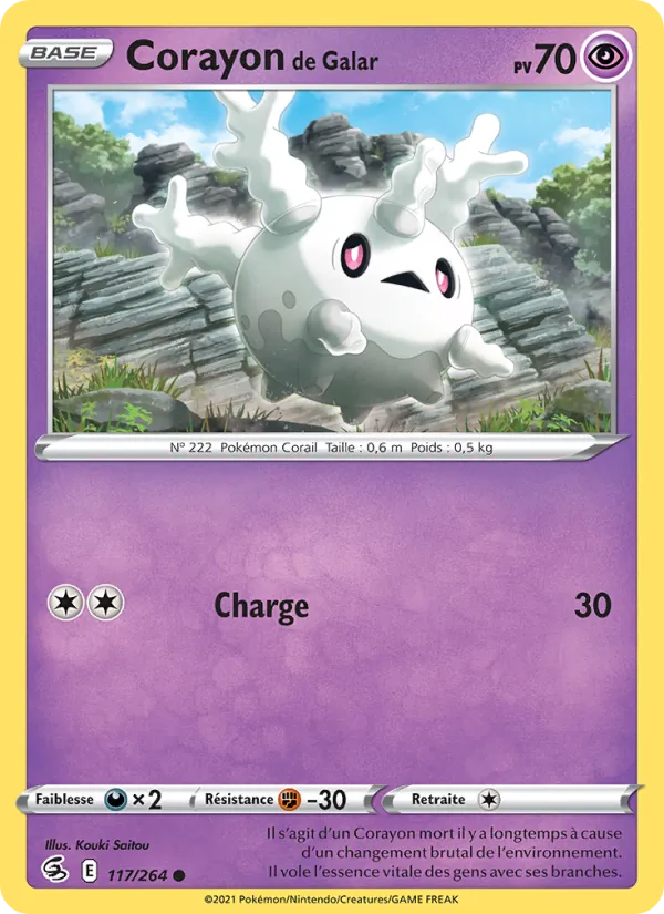 Corayon de Galar Poing de Fusion 117/264