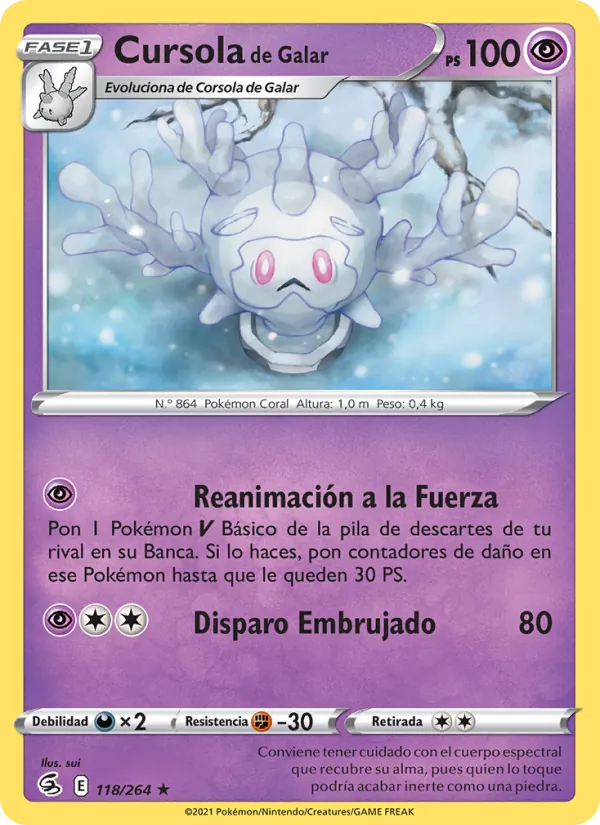 Cursola de Galar Golpe Fusión 118/264