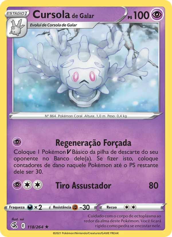 Cursola de Galar Golpe Fusão 118/264