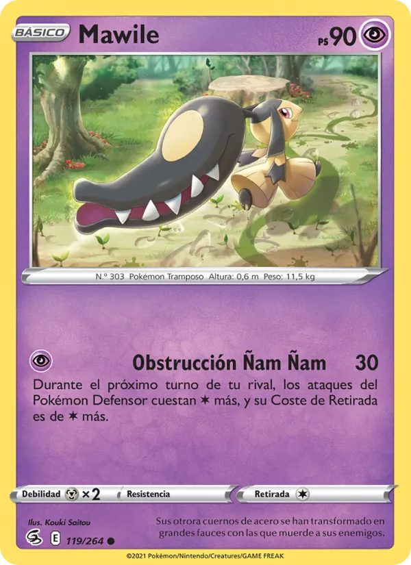 Mawile Golpe Fusión 119/264