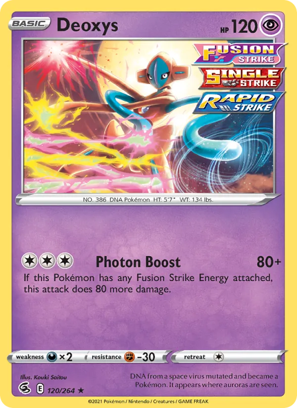 Deoxys Fusion Strike 120/264