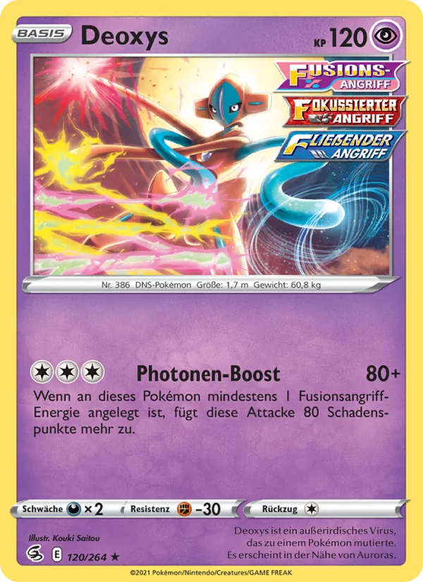 Deoxys Fusionsangriff 120/264