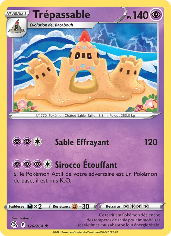 Trépassable Poing de Fusion 126/264
