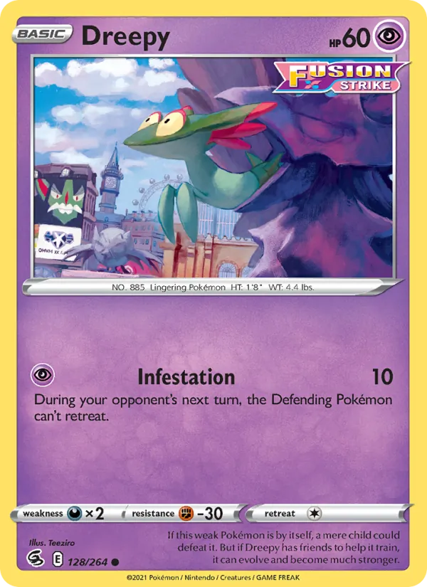 Dreepy Fusion Strike 128/264