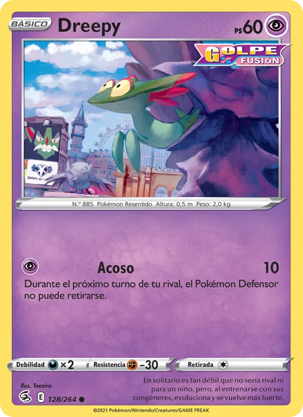 Dreepy Golpe Fusión 128/264