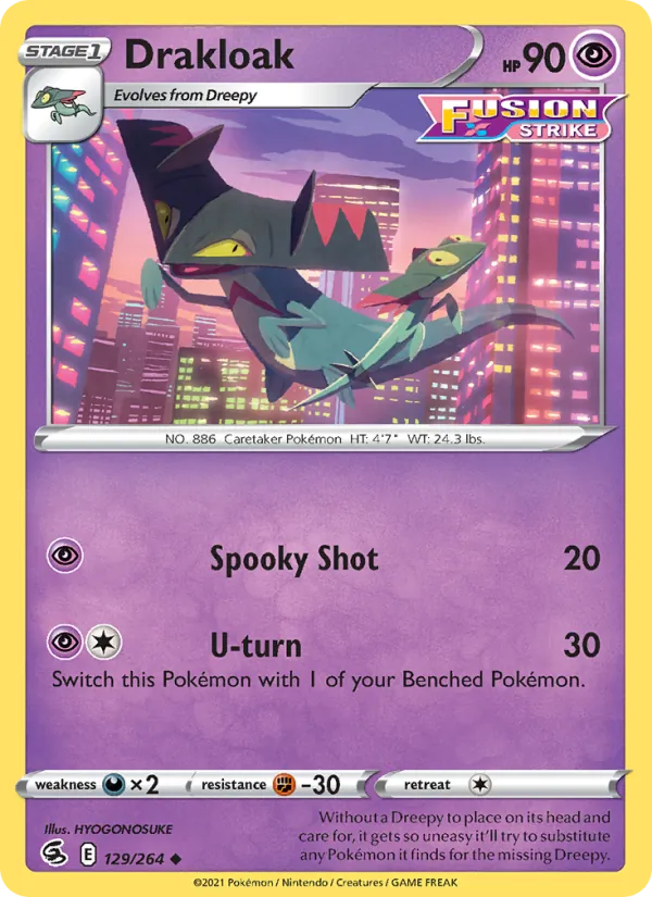 Drakloak Fusion Strike 129/264