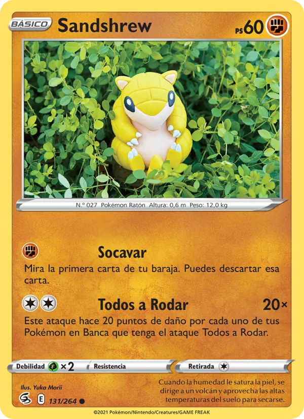 Sandshrew Golpe Fusión 131/264
