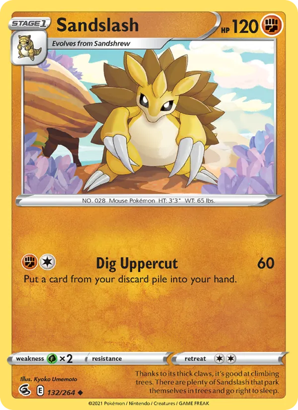 Sandslash Fusion Strike 132/264