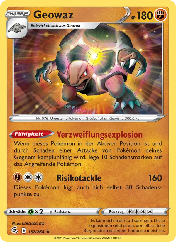 Geowaz Fusionsangriff 137/264