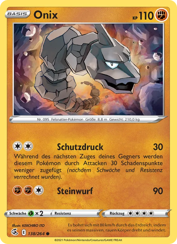 Onix Fusionsangriff 138/264