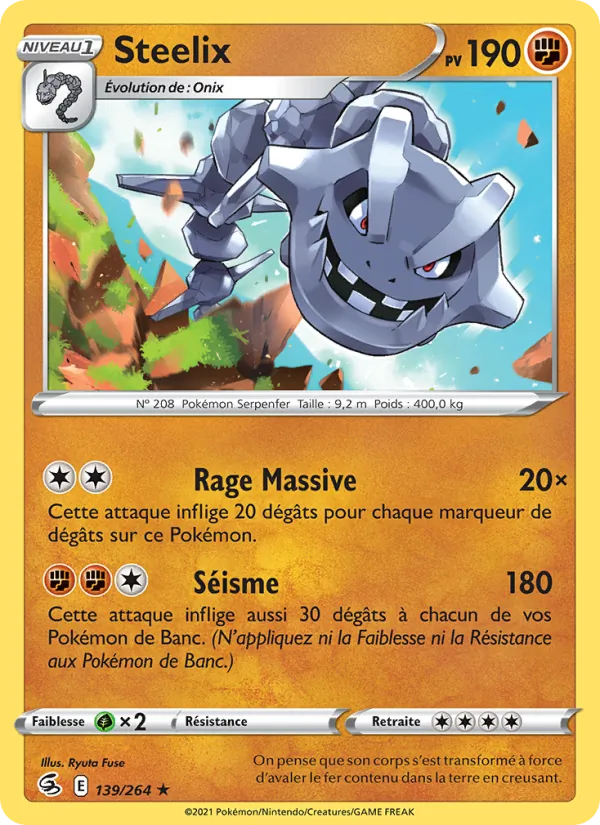 Steelix Poing de Fusion 139/264