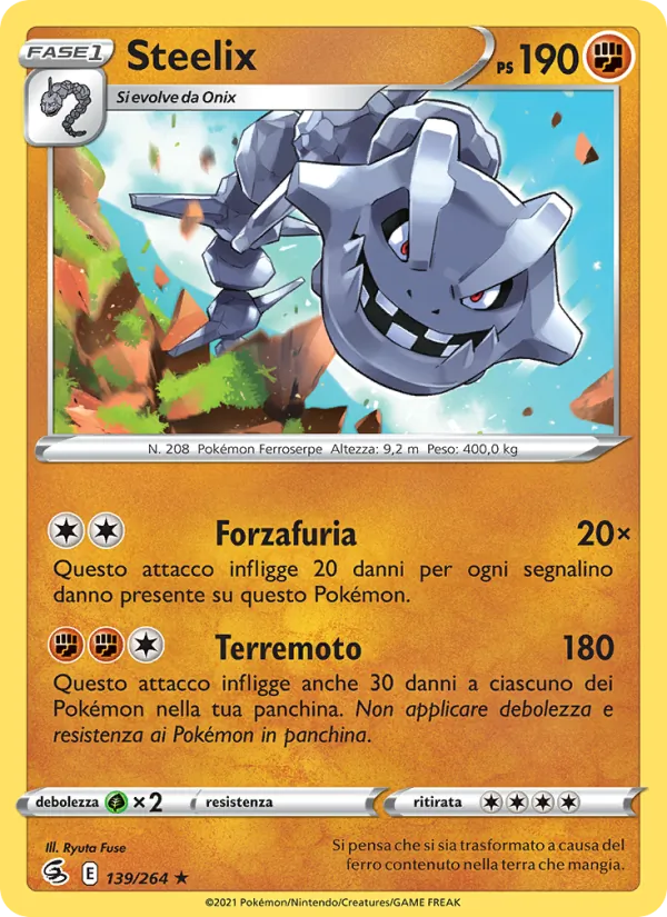 Steelix Colpo Fusione 139/264