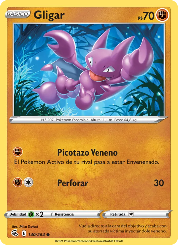 Gligar Golpe Fusión 140/264