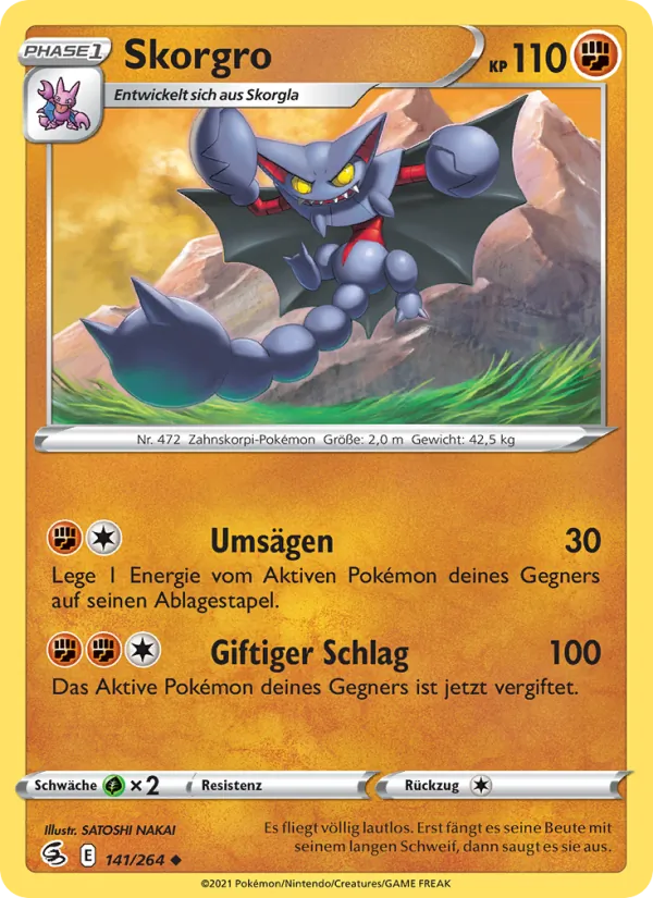 Skorgro Fusionsangriff 141/264