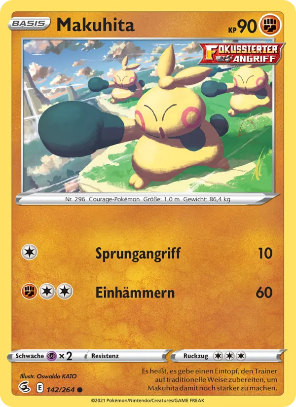 Makuhita Fusionsangriff 142/264