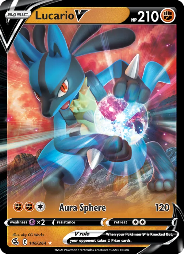 Lucario V Fusion Strike 146/264