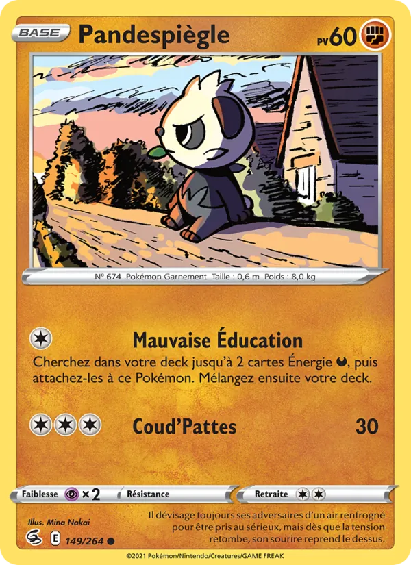 Pandespiègle Poing de Fusion 149/264