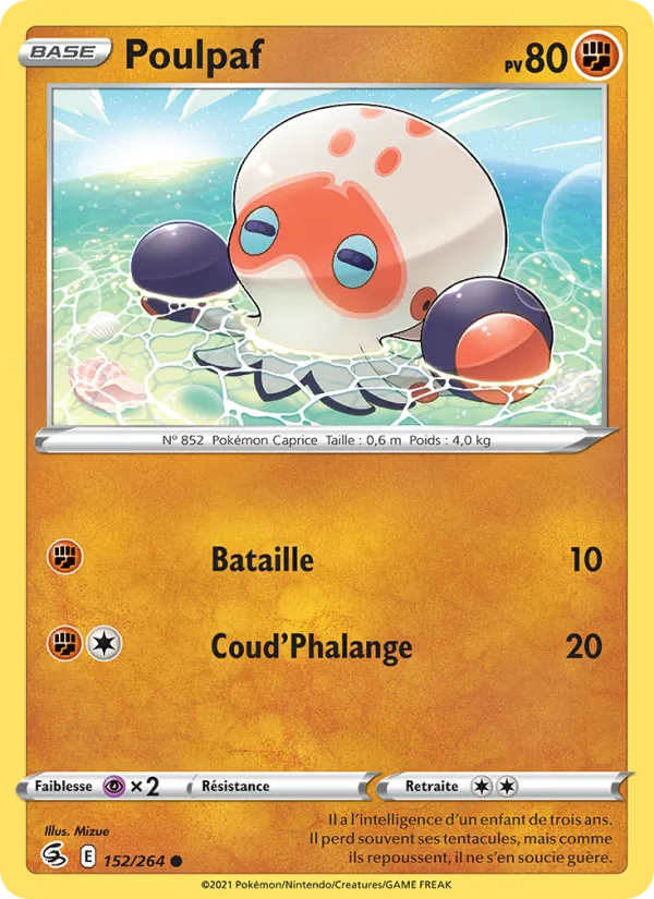 Poulpaf Poing de Fusion 152/264