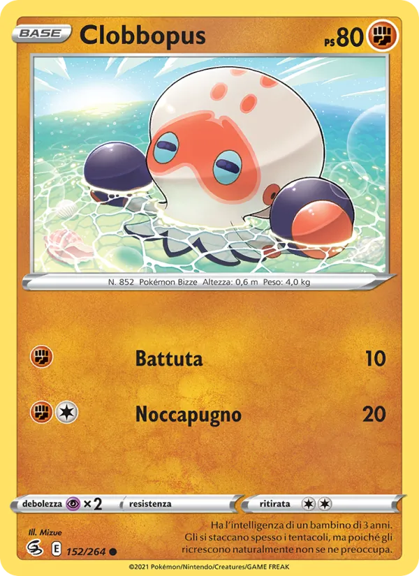Clobbopus Colpo Fusione 152/264