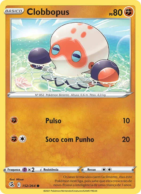 Clobbopus Golpe Fusão 152/264