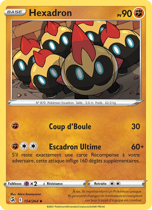 Hexadron Poing de Fusion 154/264