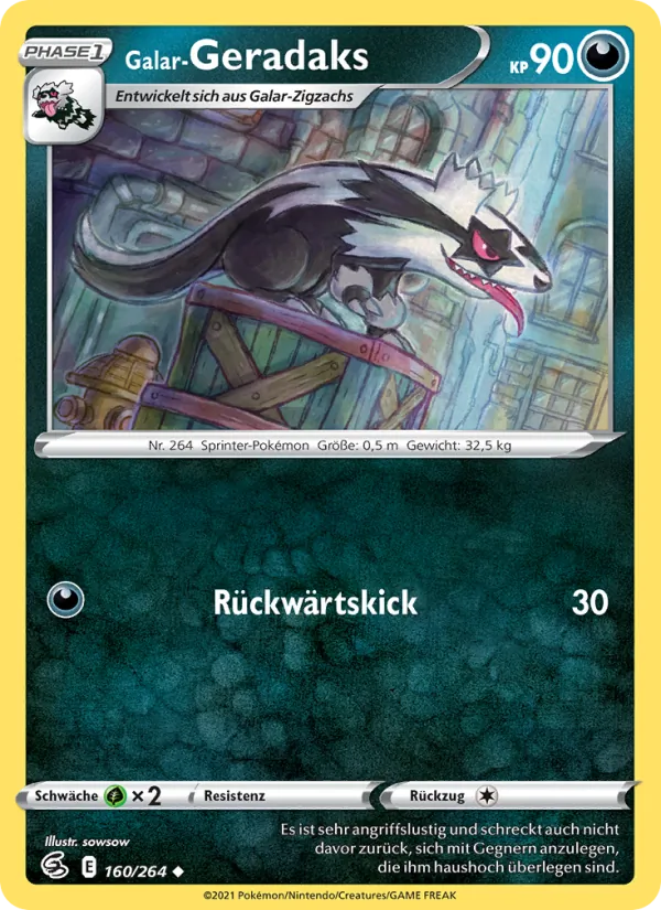 Galar-Geradaks Fusionsangriff 160/264
