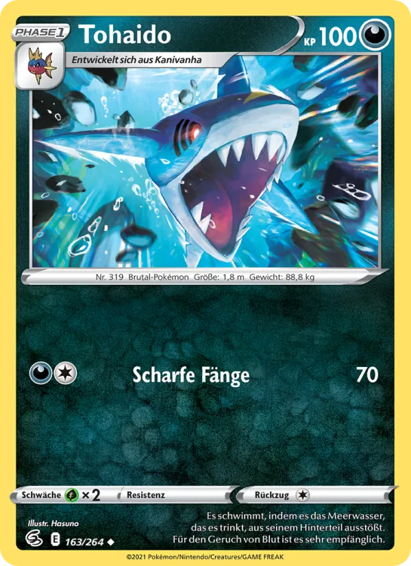 Tohaido Fusionsangriff 163/264