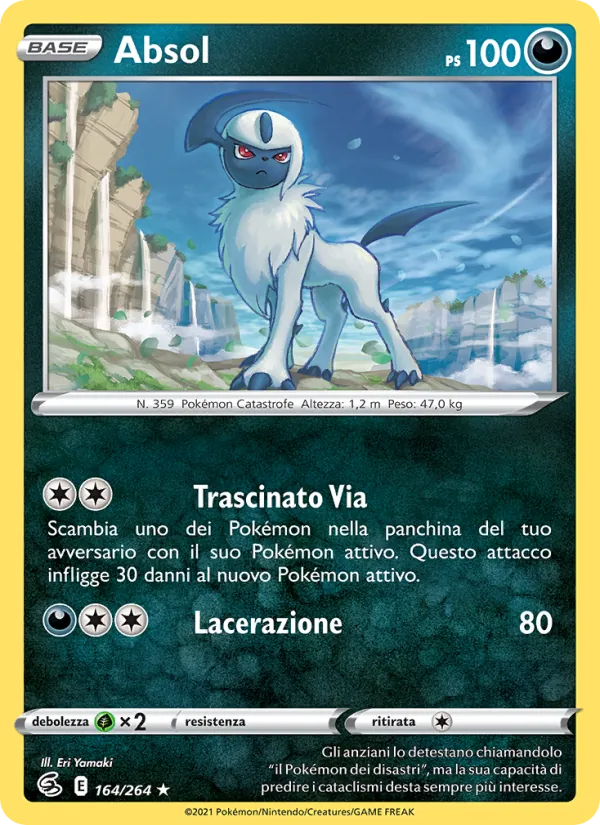 Absol Colpo Fusione 164/264