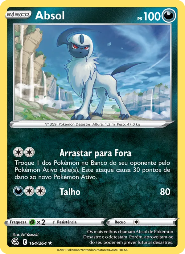 Absol Golpe Fusão 164/264