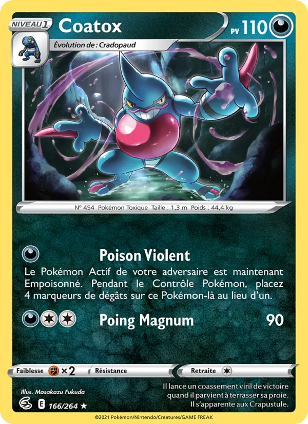Coatox Poing de Fusion 166/264