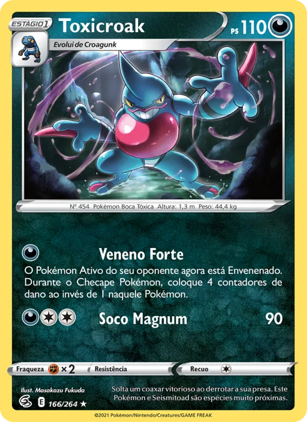 Toxicroak Golpe Fusão 166/264