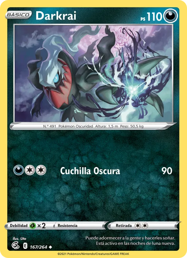Darkrai Golpe Fusión 167/264